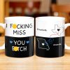 I Miss You So Much, Long-Distance Friendship Mug - Personalized Custom Coffee Mug - BST138_MG I Miss You So Much, Long-Distance Friendship Mug - Personalized Custom Coffee Mug - BST138_MG