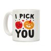 I Pick You Apple & Pumpkin Coffee Mug I Pick You Apple & Pumpkin Coffee Mug