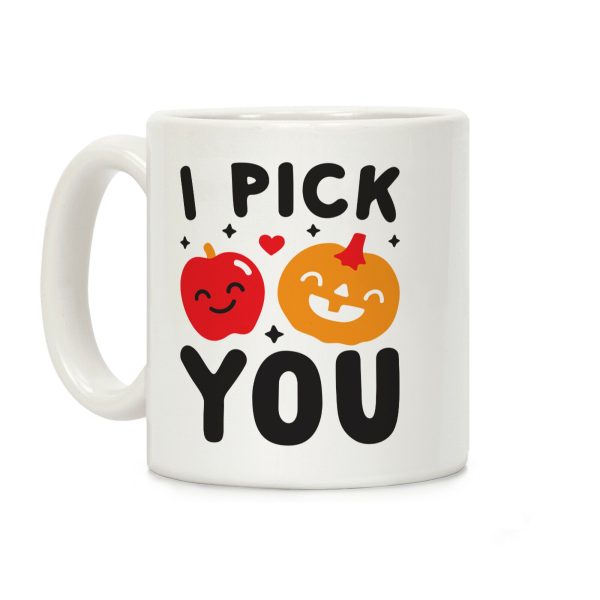 I Pick You Apple & Pumpkin Coffee Mug I Pick You Apple & Pumpkin Coffee Mug