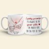 I Pinky Promise To Always Be By Your Side Personalized Couple Mug, Gift For Couple I Pinky Promise To Always Be By Your Side Personalized Couple Mug, Gift For Couple