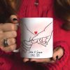 I Pinky Promise To Always Be By Your Side Personalized Couple Mug, Gift For Couple I Pinky Promise To Always Be By Your Side Personalized Couple Mug, Gift For Couple