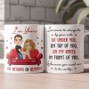 I Promise To Always Be By Your Side Or Under You On Top Of You - Fun Mug For Him, Her - Personalized Mug I Promise To Always Be By Your Side Or Under You On Top Of You - Fun Mug For Him, Her - Personalized Mug