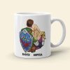 I Promise To Love You Even When We're Old-Personalized Coffee Mug-Gift For Couple- Couple Coffee Mug-01natn280623hh
