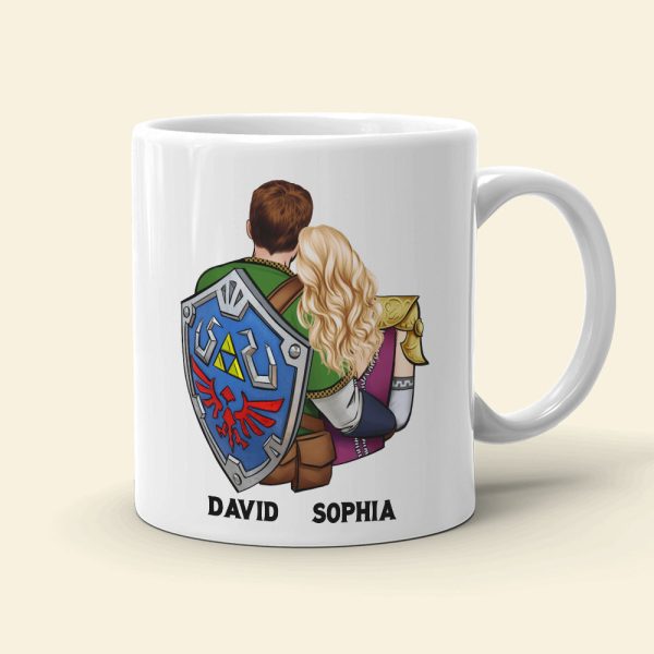 I Promise To Love You Even When We're Old-Personalized Coffee Mug-Gift For Couple- Couple Coffee Mug-01natn280623hh
