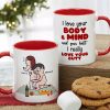 I Really Love Your Butt Personalized Mug, Funny Gift For Couple I Really Love Your Butt Personalized Mug, Funny Gift For Couple