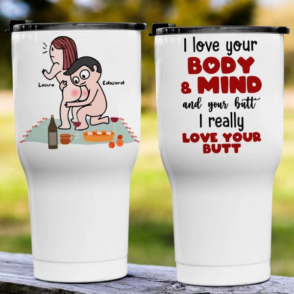 I Really Love Your Butt Personalized Mug, Funny Gift For Couple I Really Love Your Butt Personalized Mug, Funny Gift For Couple