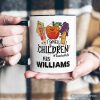 I Smell Children Witch Teacher Life Personalized Mug, Back To School Halloween Gift with Custom Name I Smell Children Witch Teacher Life Personalized Mug, Back To School Halloween Gift with Custom Name