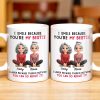 I Smile Because You're My Bestie, Two Girls Sitting - Personalized Custom Coffee Mug - BST387_MG I Smile Because You're My Bestie, Two Girls Sitting - Personalized Custom Coffee Mug - BST387_MG