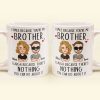 I Smile Because You're My Brother/ Sister - Personalized Mug I Smile Because You're My Brother/ Sister - Personalized Mug