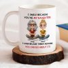 I Smile Because You're My Daughter, My Son - Personalized White Mug - Gift For Family | GR25 HH01 I Smile Because You're My Daughter, My Son - Personalized White Mug - Gift For Family | GR25 HH01