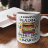 I Survived Reading Banned Books - Personalized Ceramic Coffee Mug