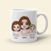 I Used To Be Cool Now I Just Argue With Miniature Versions Of Myself- Personalized Coffee Mug- Gift For Mom- Mom And Kid Coffee Mug