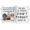 I Used To Work With Absolute Legends - Funny, Anniversary, Birthday Gifts For Colleagues, Coworker, Besties - Personalized Custom Mug I Used To Work With Absolute Legends - Funny, Anniversary, Birthday Gifts For Colleagues, Coworker, Besties - Personalized Custom Mug