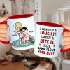 I Wanna See It Touch It Squeeze It Bite It - Personalized Butt Couple Mug - Gift For Couple I Wanna See It Touch It Squeeze It Bite It - Personalized Butt Couple Mug - Gift For Couple