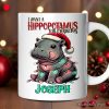 I Want a Hippopotamus For Christmas Personalized Mug, Cute Baby Hippo Xmas Gift with Custom Name I Want a Hippopotamus For Christmas Personalized Mug, Cute Baby Hippo Xmas Gift with Custom Name