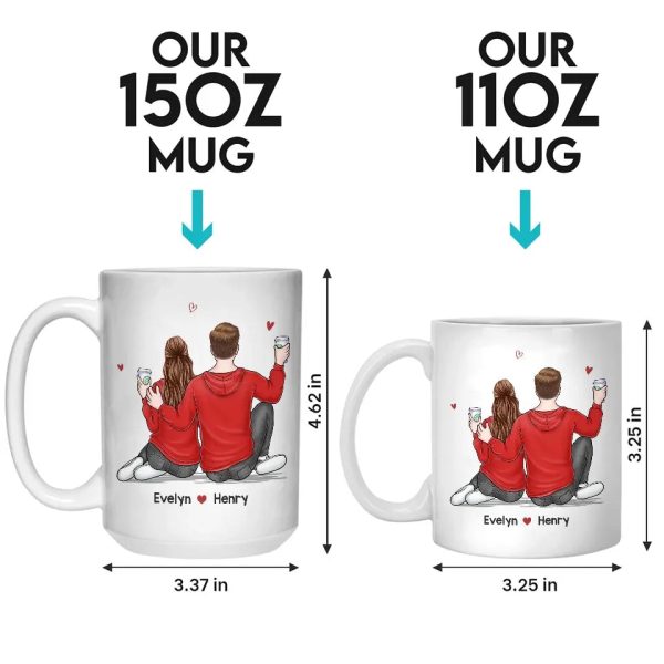 I Want To Be Your Last Everything - Couple Personalized Custom Mug - Gift For Husband Wife, Anniversary