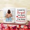 I Want To Forget My Name While I'm Busy Moaning Yours Personalized Couple Mug, Gift For Couple I Want To Forget My Name While I'm Busy Moaning Yours Personalized Couple Mug, Gift For Couple