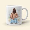 I Want To Forget My Name While I'm Busy Moaning Yours Personalized Couple Mug, Gift For Couple I Want To Forget My Name While I'm Busy Moaning Yours Personalized Couple Mug, Gift For Couple