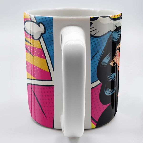 I Was Left Unsupervised Comic Pop Art Style Mug - Personalized Custom Coffee Mug - DTG005_MG I Was Left Unsupervised Comic Pop Art Style Mug - Personalized Custom Coffee Mug - DTG005_MG