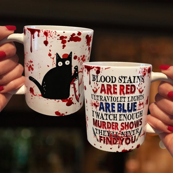 I Watch Enough Murder Shows Animal Version - Personalized Mug I Watch Enough Murder Shows Animal Version - Personalized Mug