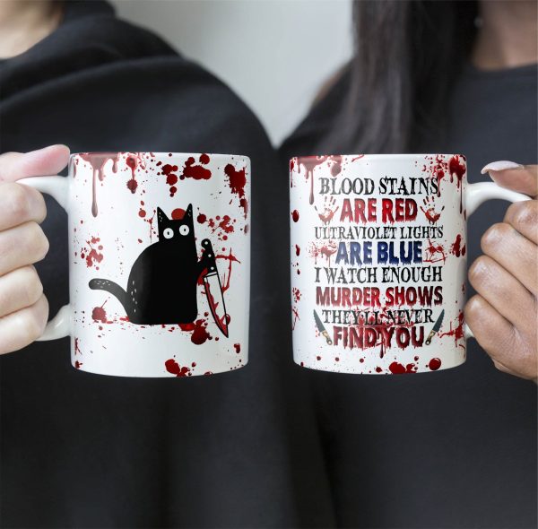 I Watch Enough Murder Shows Animal Version - Personalized Mug I Watch Enough Murder Shows Animal Version - Personalized Mug