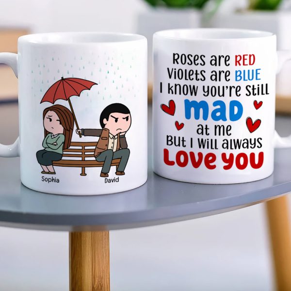 I Will Always Love You- Gift For Couple-Personalized Coffee Mug- Couple Coffee Mug I Will Always Love You- Gift For Couple-Personalized Coffee Mug- Couple Coffee Mug