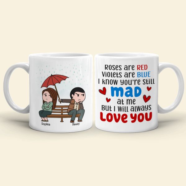 I Will Always Love You- Gift For Couple-Personalized Coffee Mug- Couple Coffee Mug I Will Always Love You- Gift For Couple-Personalized Coffee Mug- Couple Coffee Mug