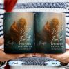 I Will Walk By Faith Even When I Cannot See, Hand Pointing And Religious Figure - Personalized Custom Coffee Mug - FTH053_MG I Will Walk By Faith Even When I Cannot See, Hand Pointing And Religious Figure - Personalized Custom Coffee Mug - FTH053_MG