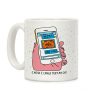 I Wish I Could Text My Cat Coffee Mug I Wish I Could Text My Cat Coffee Mug