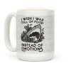 I Wish I Was Full of Food Instead of Emotions Coffee Mug I Wish I Was Full of Food Instead of Emotions Coffee Mug