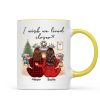 I Wish We Lived Closer Back View Pajamas Besties Personalized Mug, Christmas Gift For Besties, Best Friends I Wish We Lived Closer Back View Pajamas Besties Personalized Mug, Christmas Gift For Besties, Best Friends