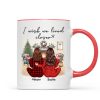 I Wish We Lived Closer Back View Pajamas Besties Personalized Mug, Christmas Gift For Besties, Best Friends I Wish We Lived Closer Back View Pajamas Besties Personalized Mug, Christmas Gift For Besties, Best Friends