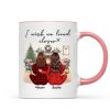 I Wish We Lived Closer Back View Pajamas Besties Personalized Mug, Christmas Gift For Besties, Best Friends I Wish We Lived Closer Back View Pajamas Besties Personalized Mug, Christmas Gift For Besties, Best Friends