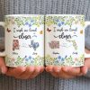 I Wish We Lived Closer Featuring Flowers and Butterfly - Personalized Custom Coffee Mug - BST539_MG I Wish We Lived Closer Featuring Flowers and Butterfly - Personalized Custom Coffee Mug - BST539_MG
