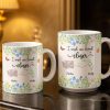 I Wish We Lived Closer Featuring Flowers and Butterfly - Personalized Custom Coffee Mug - BST539_MG I Wish We Lived Closer Featuring Flowers and Butterfly - Personalized Custom Coffee Mug - BST539_MG