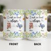 I Wish We Lived Closer Featuring Flowers and Butterfly - Personalized Custom Coffee Mug - BST539_MG I Wish We Lived Closer Featuring Flowers and Butterfly - Personalized Custom Coffee Mug - BST539_MG