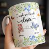 I Wish We Lived Closer Featuring Flowers and Butterfly - Personalized Custom Coffee Mug - BST539_MG I Wish We Lived Closer Featuring Flowers and Butterfly - Personalized Custom Coffee Mug - BST539_MG