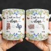 I Wish We Lived Closer Featuring Flowers and Butterfly - Personalized Custom Coffee Mug - BST539_MG I Wish We Lived Closer Featuring Flowers and Butterfly - Personalized Custom Coffee Mug - BST539_MG