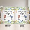 I Wish We Lived Closer Featuring Flowers and Butterfly - Personalized Custom Coffee Mug - BST539_MG I Wish We Lived Closer Featuring Flowers and Butterfly - Personalized Custom Coffee Mug - BST539_MG