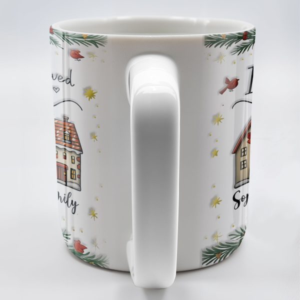 I Wish We Lived Closer, Houses And Hearts - Personalized Custom Coffee Mug - XMAS042_MG I Wish We Lived Closer, Houses And Hearts - Personalized Custom Coffee Mug - XMAS042_MG