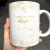I Wish We Lived Closer With Flowers And Map Design - Personalized Custom Coffee Mug - BST181_MG I Wish We Lived Closer With Flowers And Map Design - Personalized Custom Coffee Mug - BST181_MG