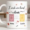 I Wish We Lived Closer With Post Stamp Design - Personalized Custom Coffee Mug - BST542_MG I Wish We Lived Closer With Post Stamp Design - Personalized Custom Coffee Mug - BST542_MG
