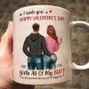 I Wish You Happy Valentine's Day With All Of My Butt - Personalized Mug I Wish You Happy Valentine's Day With All Of My Butt - Personalized Mug
