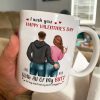 I Wish You Happy Valentine's Day With All Of My Butt - Personalized Mug I Wish You Happy Valentine's Day With All Of My Butt - Personalized Mug