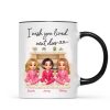 I Wish You Lived Next Door Best Friends - Personalized Mug - Christmas Gift for Besties I Wish You Lived Next Door Best Friends - Personalized Mug - Christmas Gift for Besties