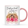 I Wish You Lived Next Door Best Friends - Personalized Mug - Christmas Gift for Besties I Wish You Lived Next Door Best Friends - Personalized Mug - Christmas Gift for Besties