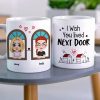 I Wish You Lived Next Door, Gift For Friends, Personalized Mug, Bestie Coffee Mug, Best Friends Gift I Wish You Lived Next Door, Gift For Friends, Personalized Mug, Bestie Coffee Mug, Best Friends Gift