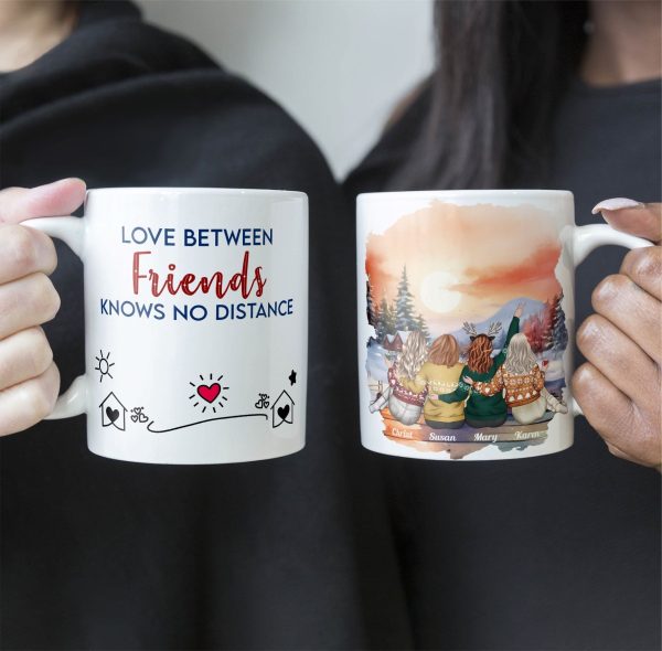 I Wish You Lived Next Door Long Distance Friendship - Personalized Mug I Wish You Lived Next Door Long Distance Friendship - Personalized Mug