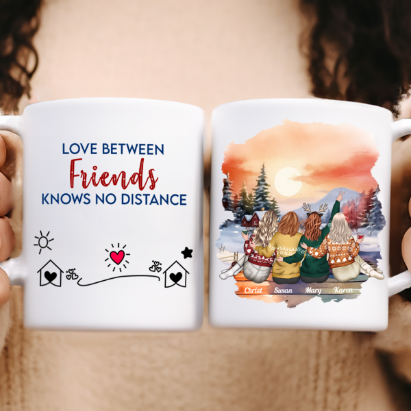 I Wish You Lived Next Door Long Distance Friendship - Personalized Mug I Wish You Lived Next Door Long Distance Friendship - Personalized Mug