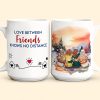 I Wish You Lived Next Door Long Distance Friendship - Personalized Mug I Wish You Lived Next Door Long Distance Friendship - Personalized Mug